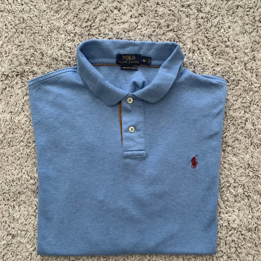 Polo by Ralph Lauren Blue Label Long-Sleeved Polo. XL.